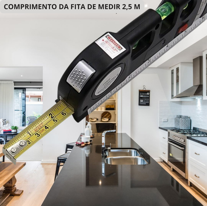 Ferramenta multifuncional de nível laser