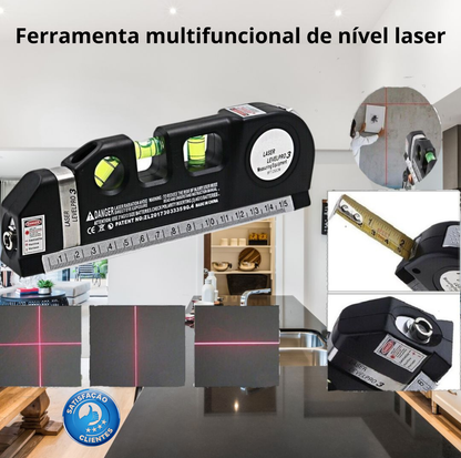 Ferramenta multifuncional de nível laser
