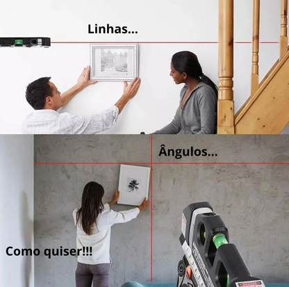 Ferramenta multifuncional de nível laser