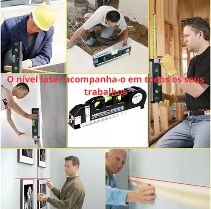 Ferramenta multifuncional de nível laser