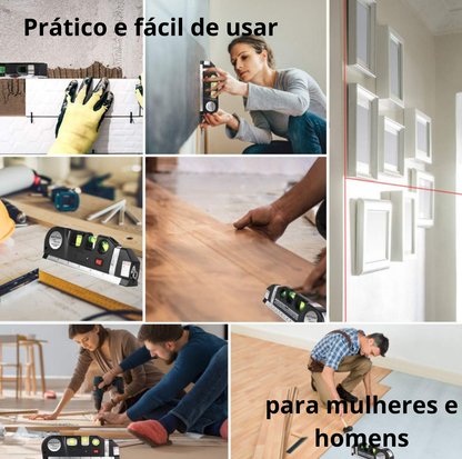 Ferramenta multifuncional de nível laser